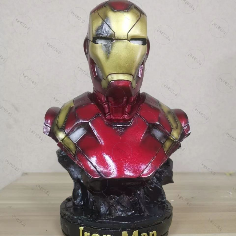 мстители фигурки/Железный человек Статуэтка (35CM) - купить с доставкой ...