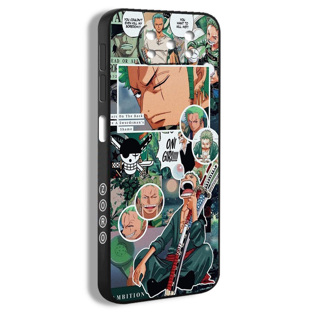 Чехол для смартфона Подходит для xiaomi poco x3 pro Аниме Ван Пис Ророноа  Зоро One Piece Zoro VZ002 - купить с доставкой по выгодным ценам в  интернет-магазине OZON (993889300)