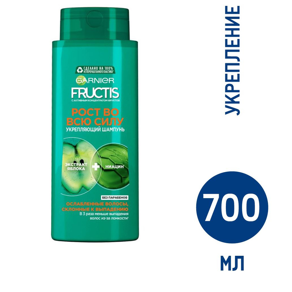 Fructis Шампунь для волос, 700 мл - купить с доставкой по выгодным ...
