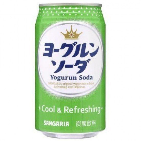 Sangaria Напиток газированный Yogurun Soda, банка 350 гр #1