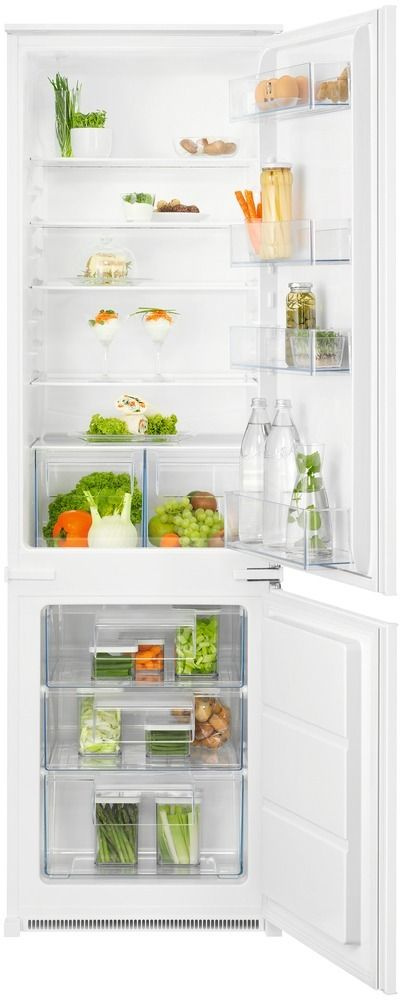 Встраиваемый холодильник Electrolux KNT1LF18S1, двухкамерный, A+, 268 л, морозилка 72 л, белый  #1