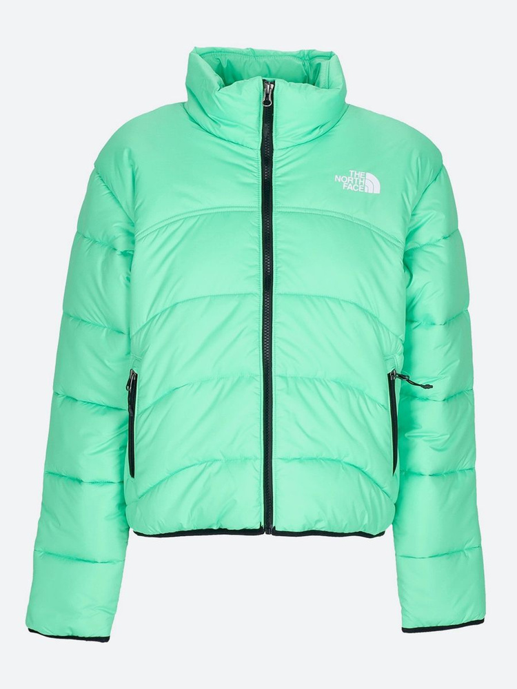 North face deals green down jacket