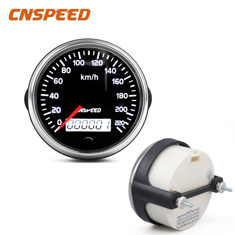 Автомобильный одометр 12-24В тахометр универсальный /с GPS датчиком ...