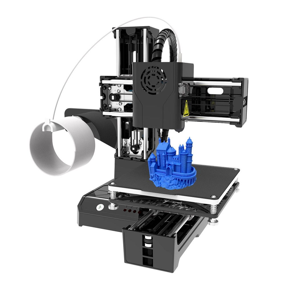 3D-принтер EasyThreed Мини-настольная печатная машина для детей Размер  печати - купить с доставкой по выгодным ценам в интернет-магазине OZON  (1260117464)