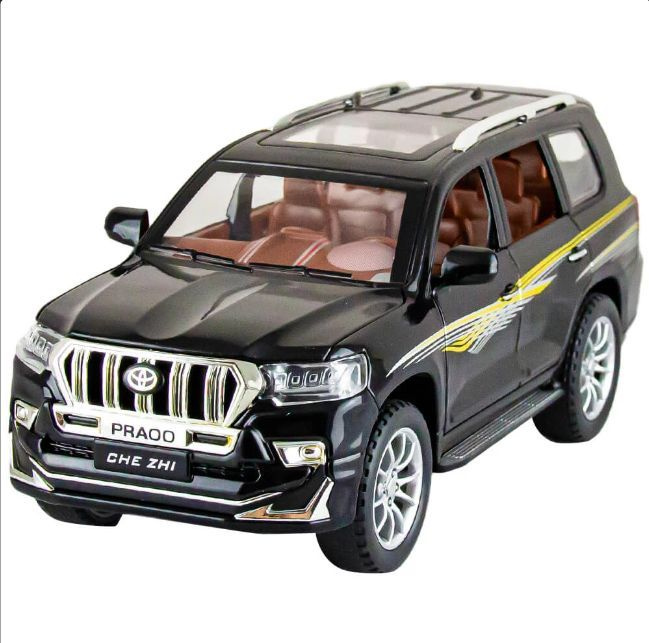 Машинка металлическая 28 см 1:18 Toyota Land cruiser Prado #1