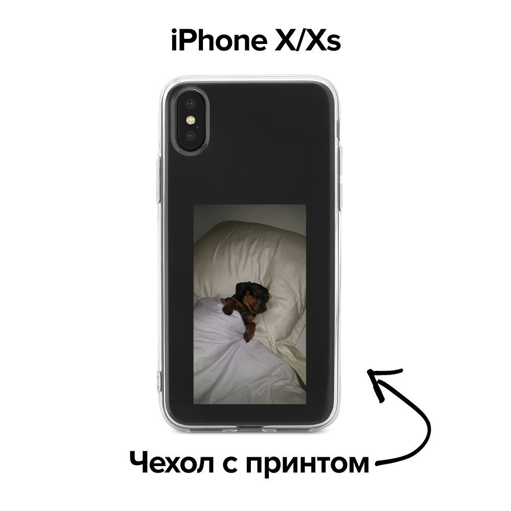 pronto / Чехол для iPhone X/Xs с собаками прикольными:) / 4 - купить с  доставкой по выгодным ценам в интернет-магазине OZON (1063794467)