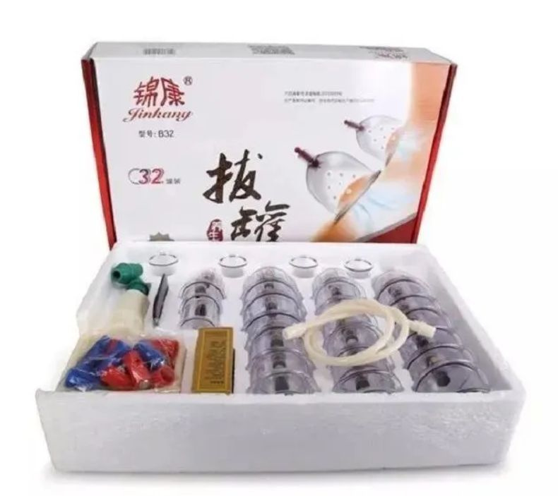 Массажные вакуумные банки для хиджамы с насосом 32 шт. купить по низкой ...