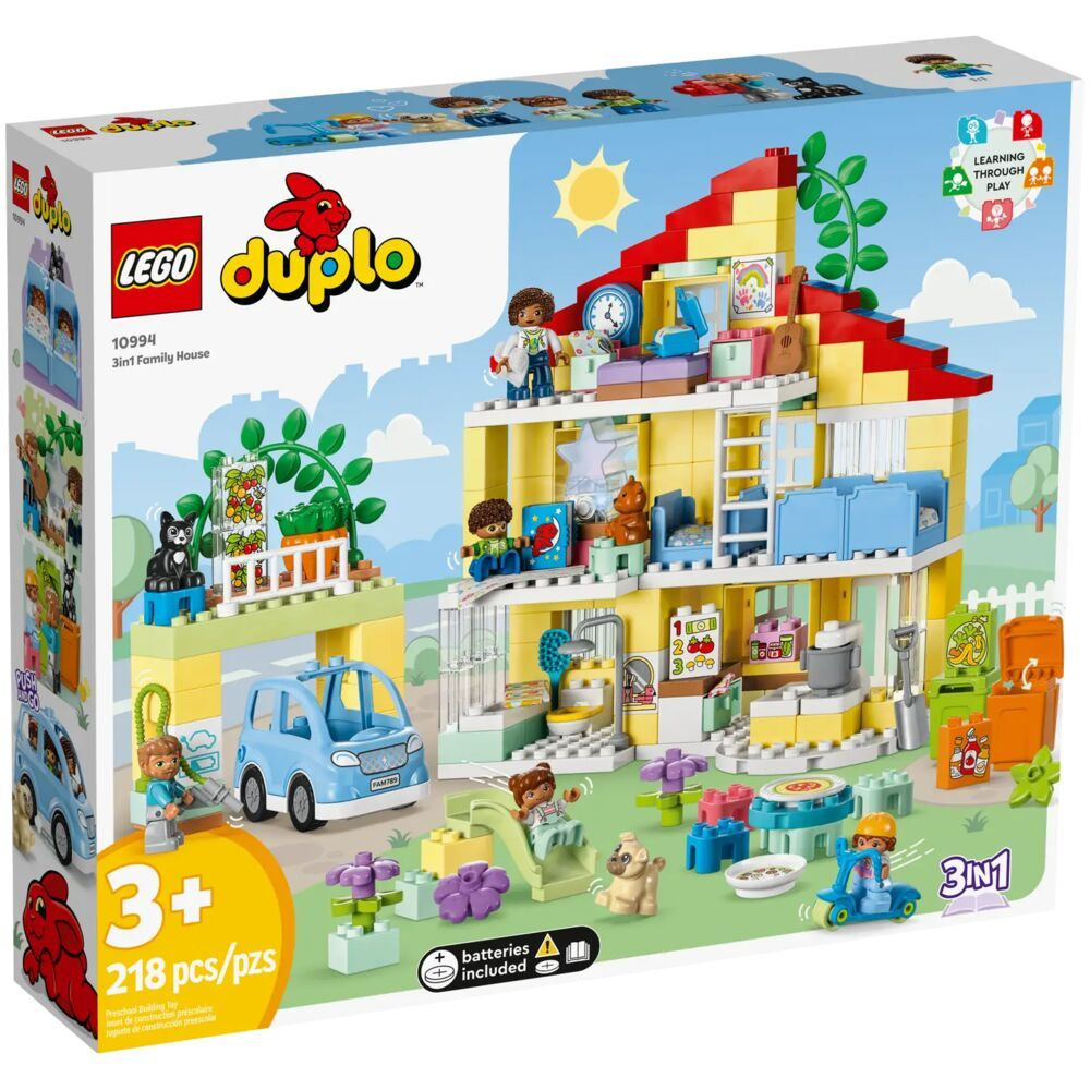 LEGO DUPLO Семейный дом 3 в 1 10994