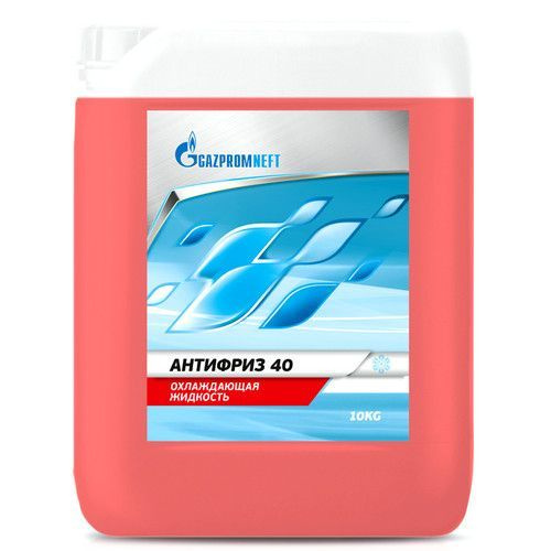 АНТИФРИЗ GASPROMNEFT КРАСНЫЙ 10 КГ