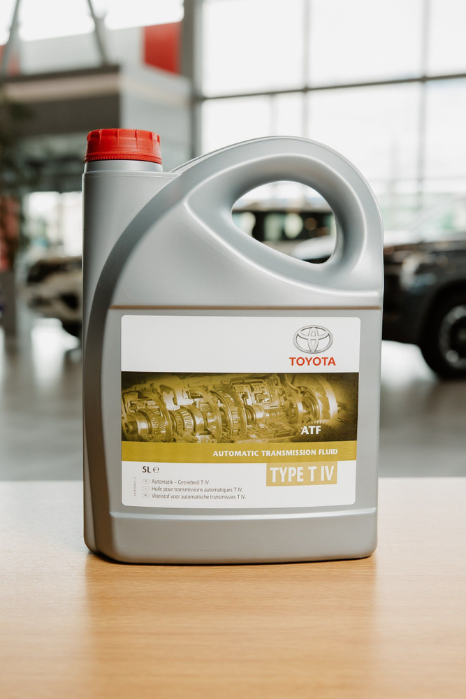 Масло трансмиссионное ATF Toyota T-IV 5л купить c доставкой на OZON по ...