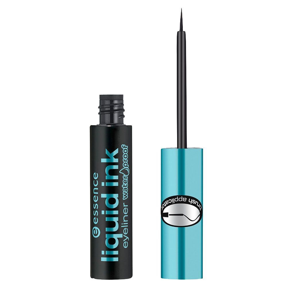 ESSENCE Водостойкая подводка Liquid Ink Eyeliner Waterproof #1