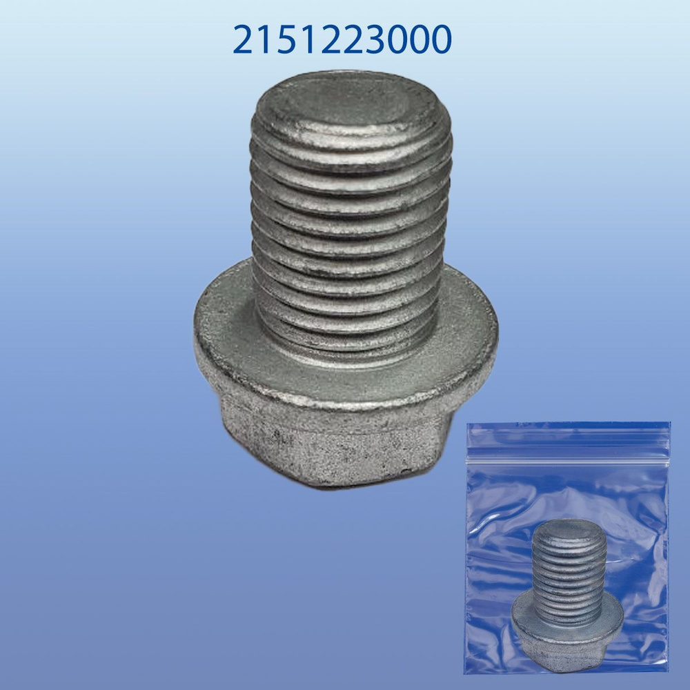 Пробка сливная масляного поддона двигателя 2151223000 - Hyundai-KIA арт ...