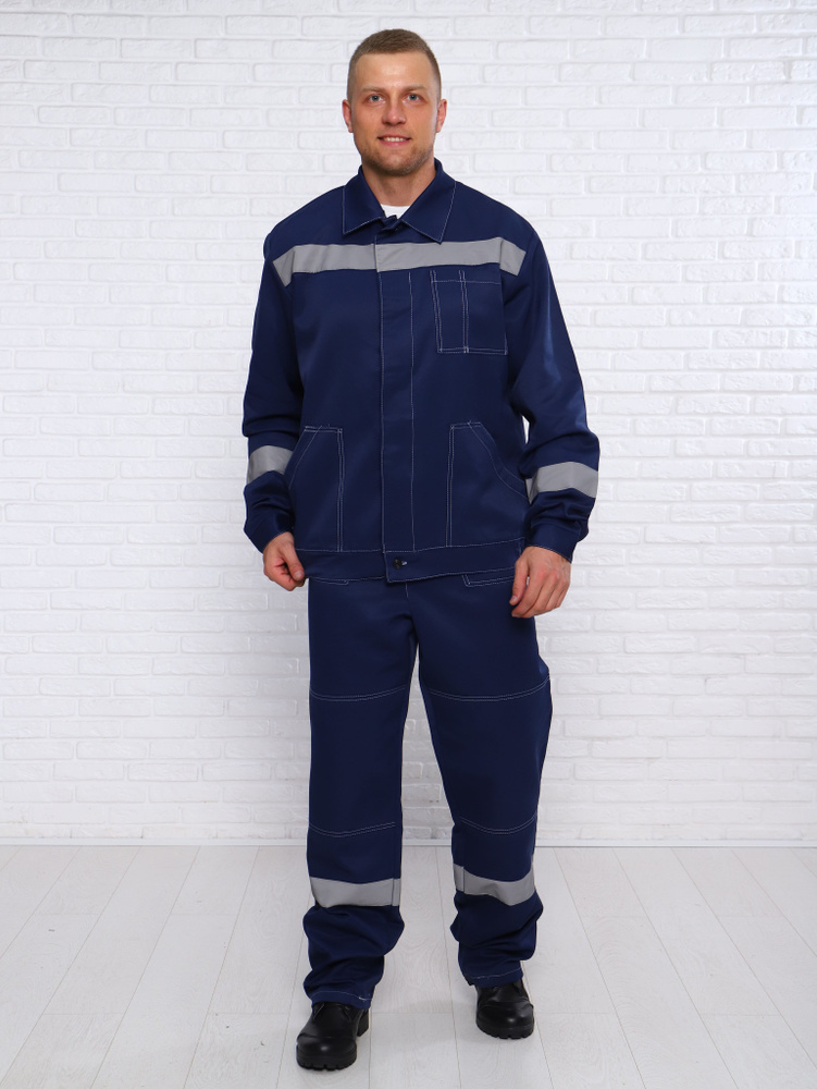 Костюм рабочий летний куртка брюки/ рабочая одежда спецодежда для мужчин (48-50, 170-176)  #1
