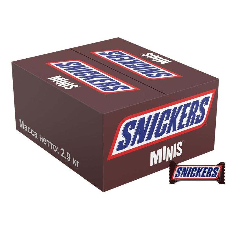 Snickers Шоколад батончик Minis, 2,9 кг #1