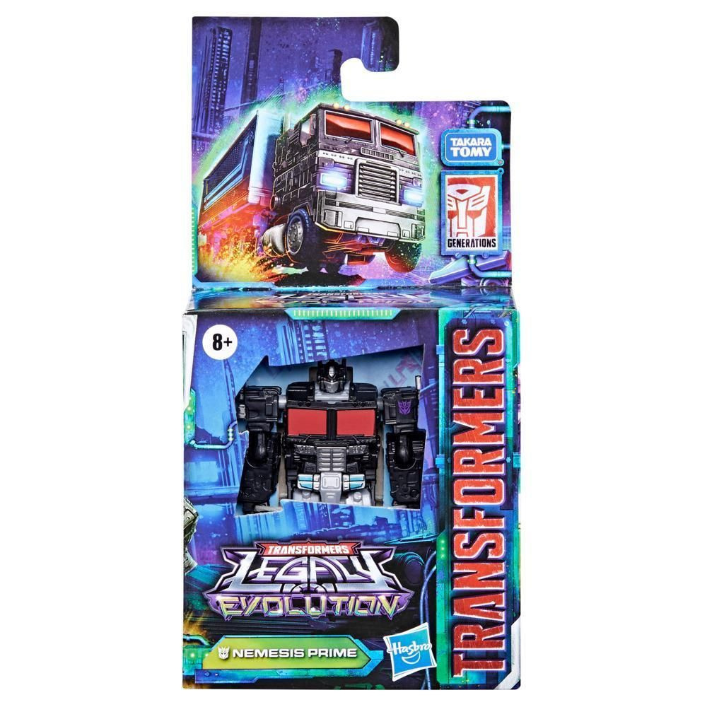 Трансформеры игрушки Hasbro Transformers Legacy Evolution Core Class Nemesis Prime (8.9cm) F7180  #1