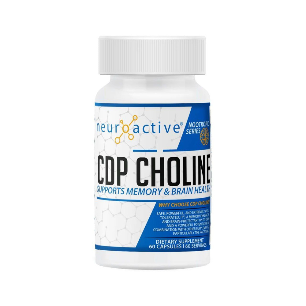 NeuroActive CDP-Choline Холин 60 капсул 150мг - купить с доставкой по ...