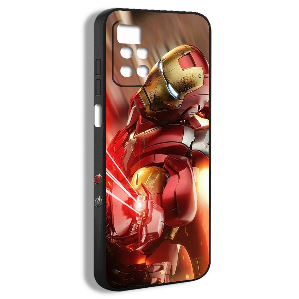 чехол для смартфона Подходит для Xiaomi Redmi 10 Prime Marvel Мстители  Фильмы Железный человек EDV35 - купить с доставкой по выгодным ценам в  интернет-магазине OZON (1155273572)