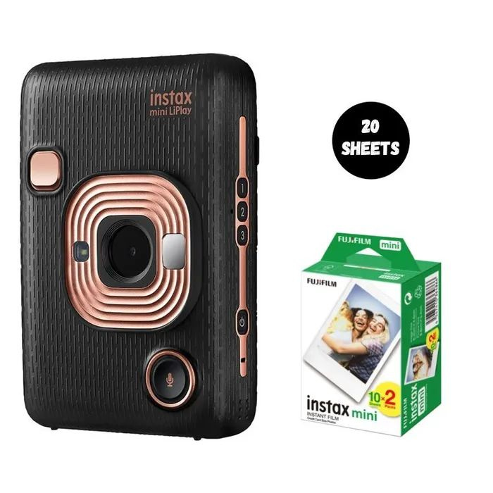 FUJI FILM INSTAX MINI ELEGANT LIPLAY BL… - 通販 - hanackenovinky.cz