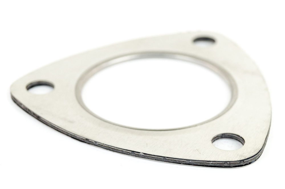 Прокладка треугольных фланцев выпускной системы соединительная на ВАЗ ...