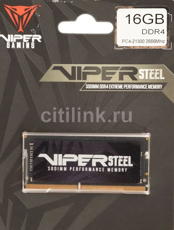 Модуль оперативной памяти Patriot Memory Viper Steel DDR4 3000 МГц ...
