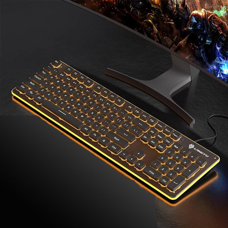 LANGTU Игровая клавиатура проводная 376838, Английская раскладка ...