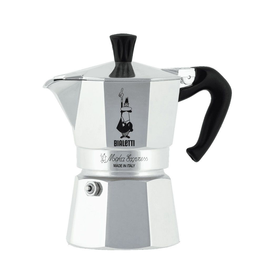 Гейзерная кофеварка Bialetti Moka Express 3 порции (130мл) #1