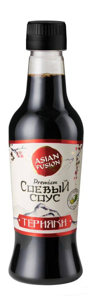 Соус ASIAN FUSION соевый Терияки, 330 г х 12 шт - купить с доставкой по ...