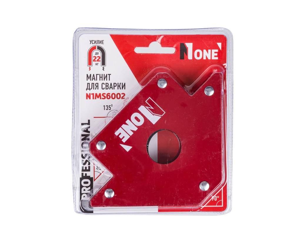 Уголок магнитный для сварки Number One, выстаиваемые углы: 45/90/135 ...