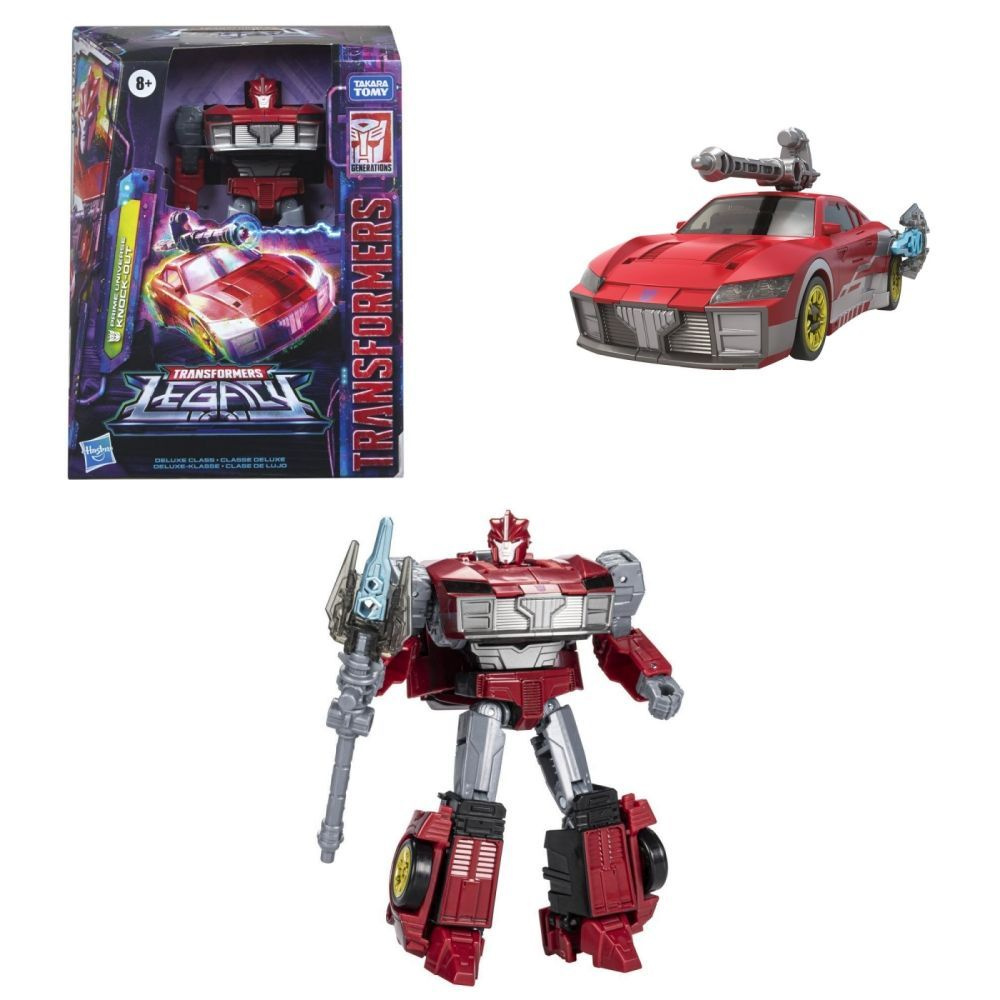 Hasbro Игрушки-трансформеры Generations Legacy класса люкс Prime Universe  Knock-Out 5,5-дюймовые F3031 - купить с доставкой по выгодным ценам в  интернет-магазине OZON (1226500352)