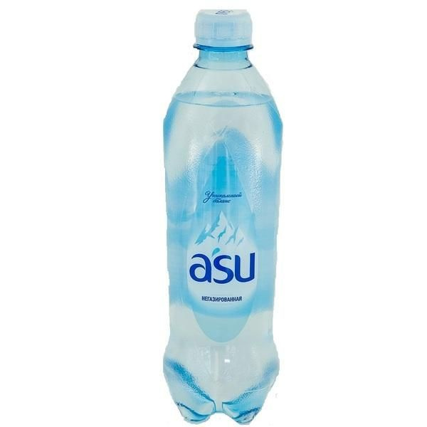 Минеральная вода ASU без газа, 0,5л #1