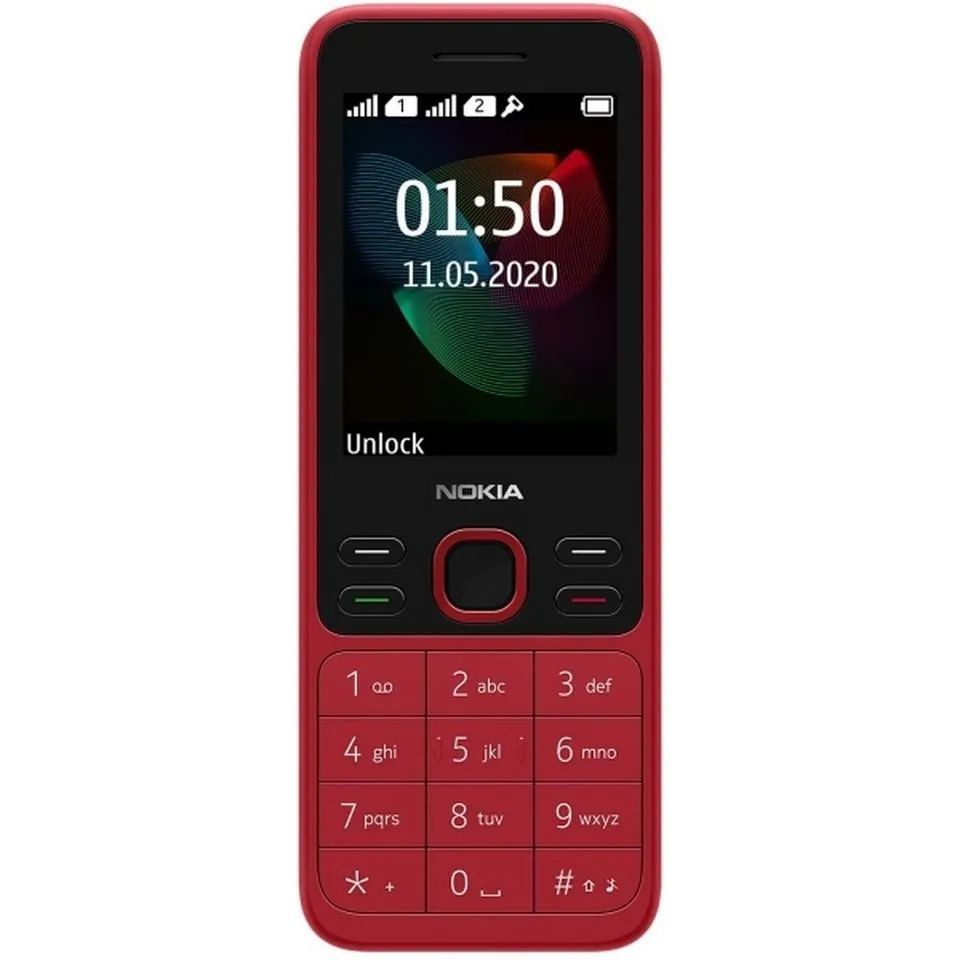 Мобильный телефон (кнопочный) NOKIA 150 TA-1235 Dual Sim RED