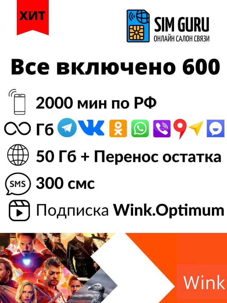 Wink optimum tele2