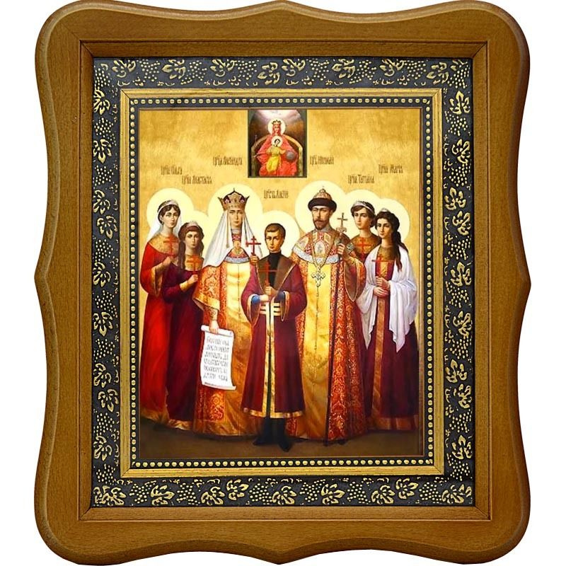 Царская семья. Икона на холсте. - купить по низким ценам в интернет ...