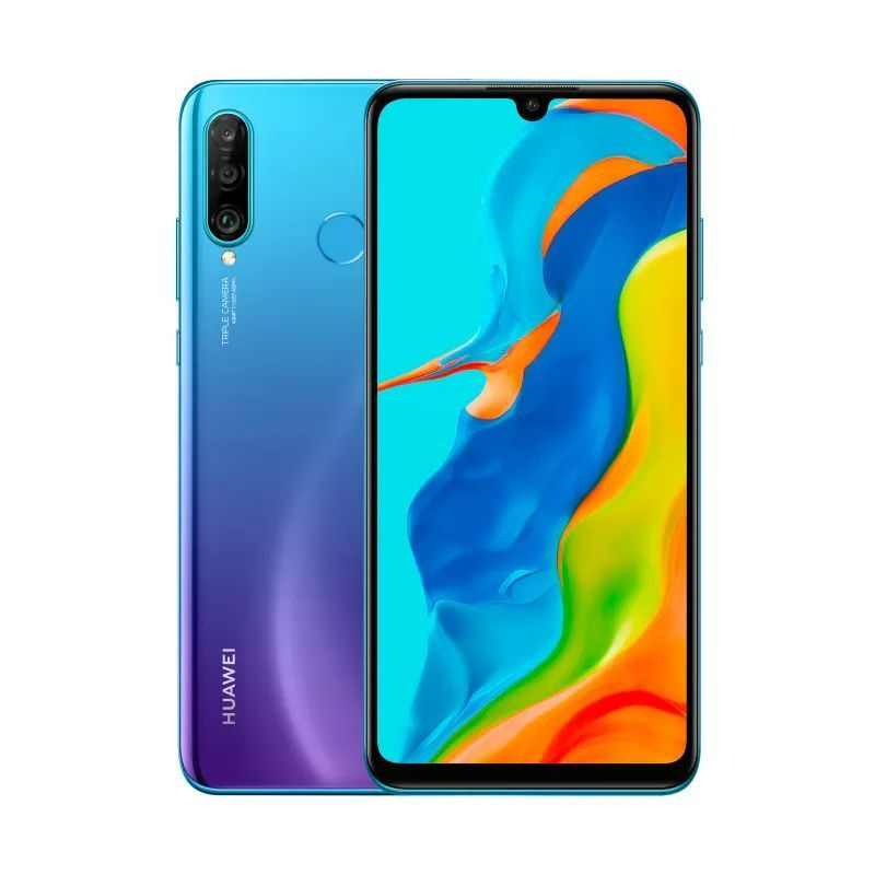 HUAWEI Смартфон p30lite 128sky 6/256 ГБ, синий #1