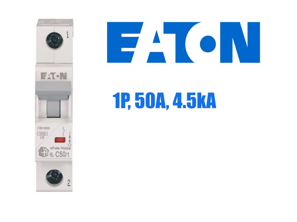 EATON Автоматический выключатель eaton 50А 1 #1