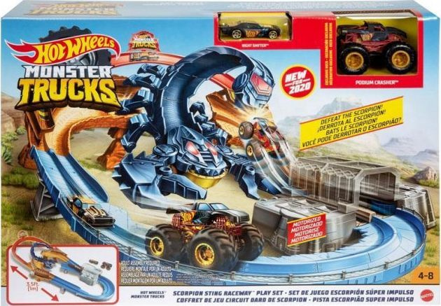 Hot Wheels Автодром Monster Truck Scorpion (GNB05) #1