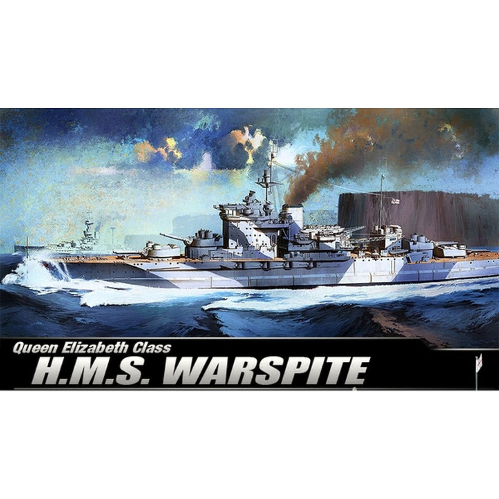 Elizabeth Class Roper Academy сборная модель 14105 Queen Elizabeth Class H.M.S. Warspite 1: ...
