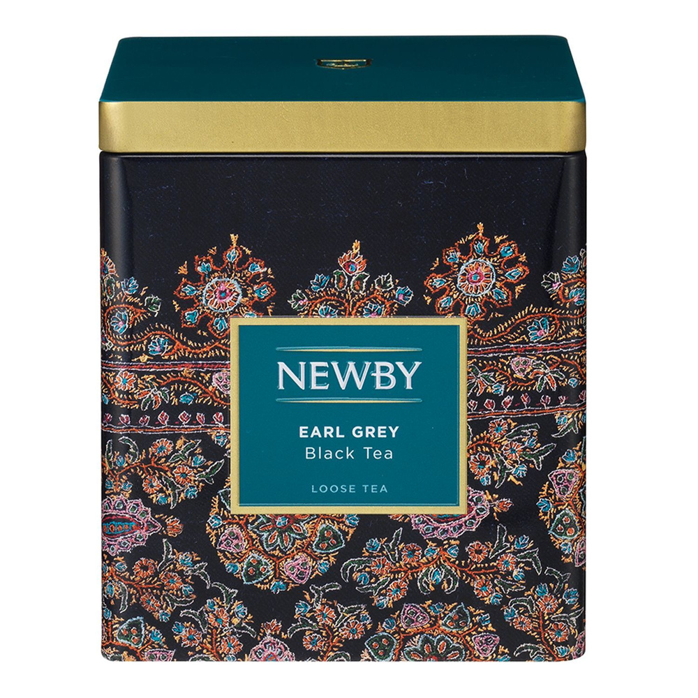 Newby Эрл Грей черный крупнолистовой чай, 125 г #1