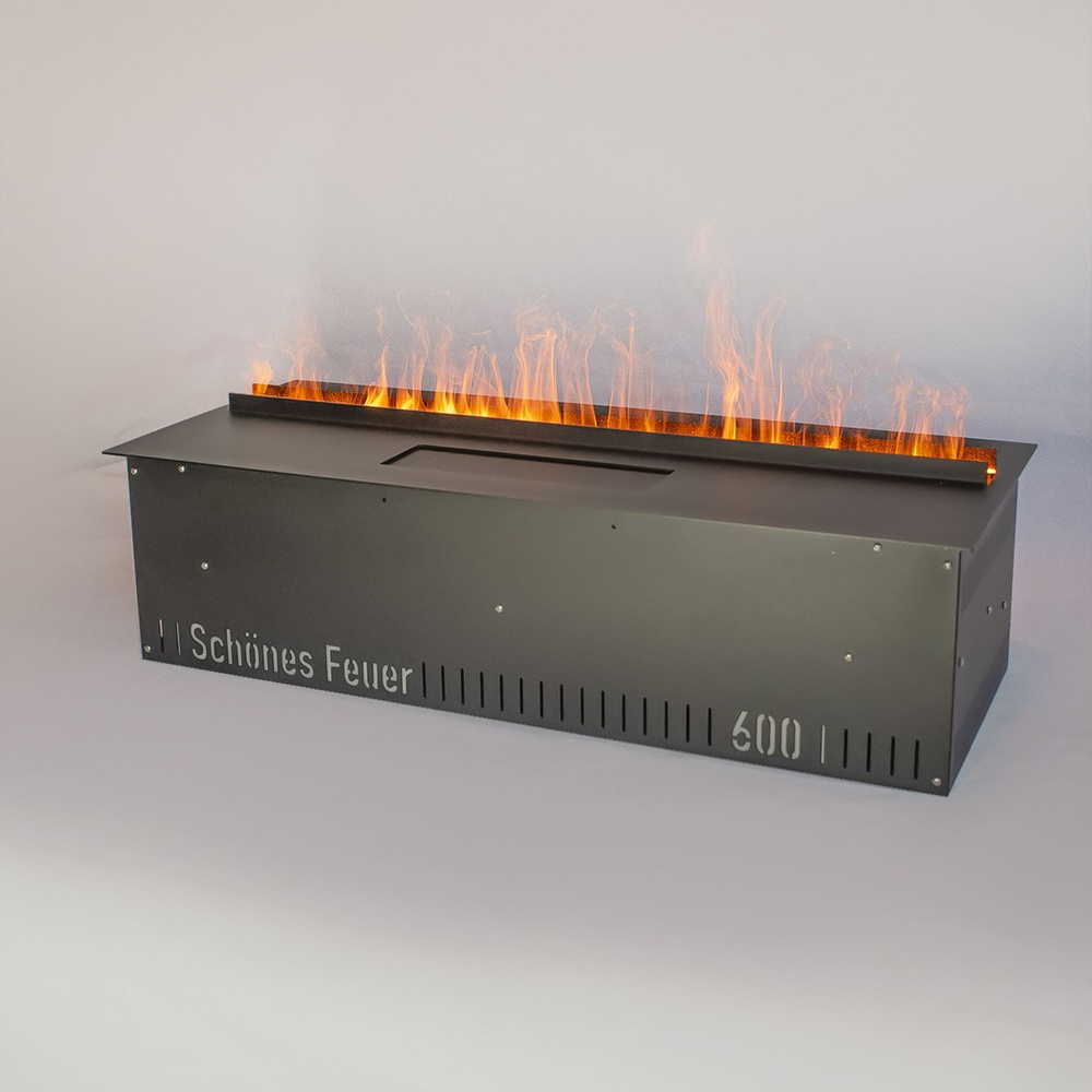 Электрический паровой очаг Schones Feuer 3D FireLine 600 Wi-Fi с эффектом  