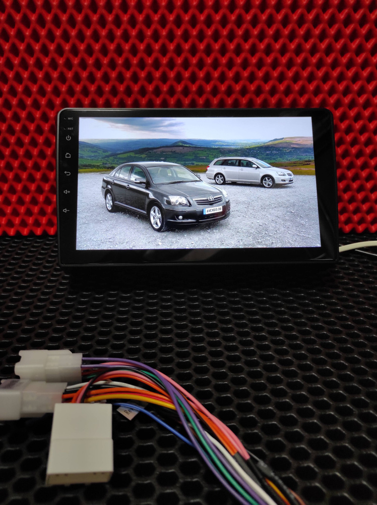 Магнитола тойота авенсис т250 андроид 9 дюймов 2гб-32гб / полный ...