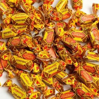 Конфеты ирис Золотой ключик - 1 кг Красный Октябрь - купить с доставкой ...