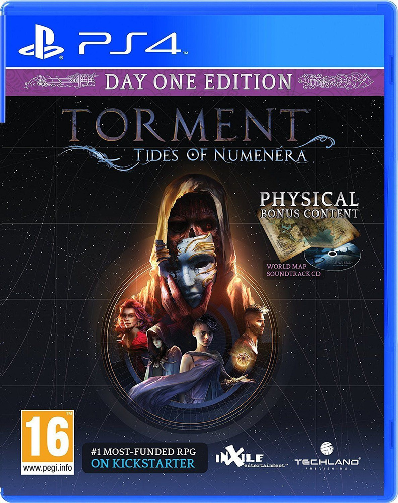 Игра Torment: Tides of Numenera - Day One Edition (PlayStation 4, Русские  субтитры)