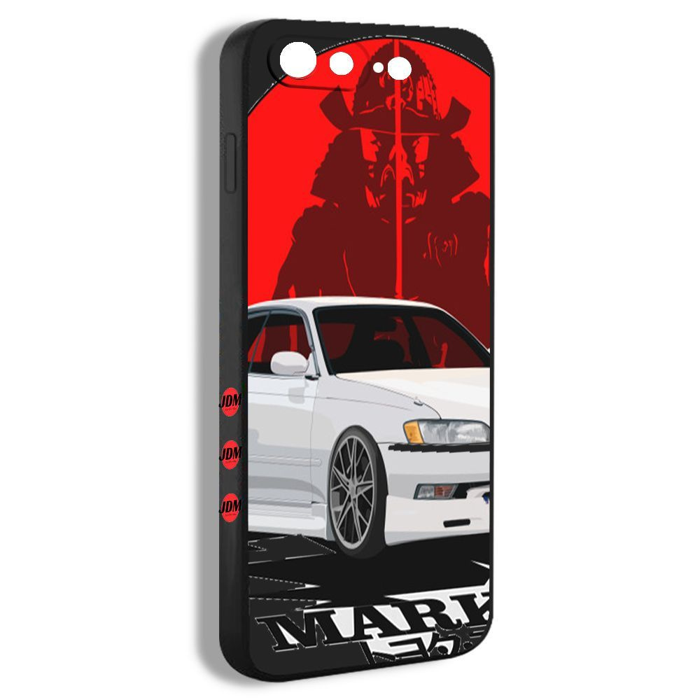 чехол для смартфона Подходит для iPhone 7 Plus Toyota Mark 2 90 ezaia JDM  цвет белый UVU25 - купить с доставкой по выгодным ценам в интернет-магазине  OZON (1255840554)