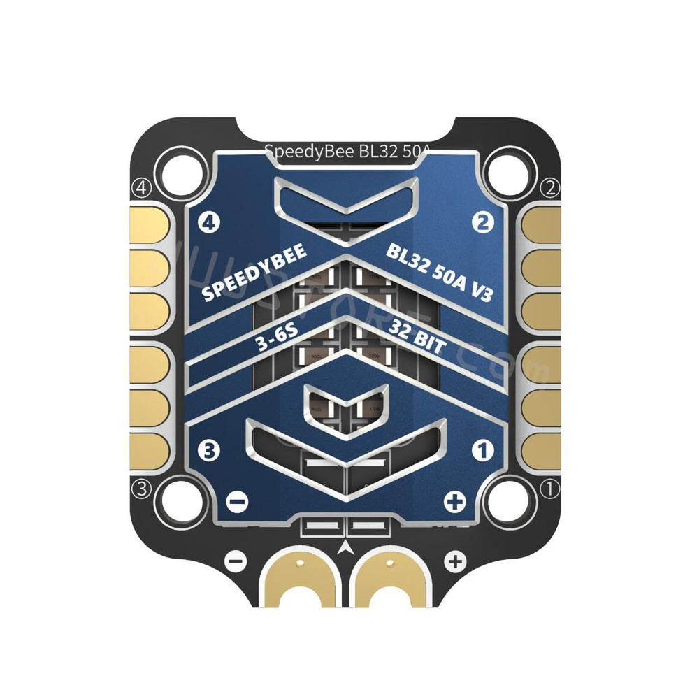 Модуль управления полетом SpeedyBee F7 V3 BL32 50A 30x30 с модулем ...