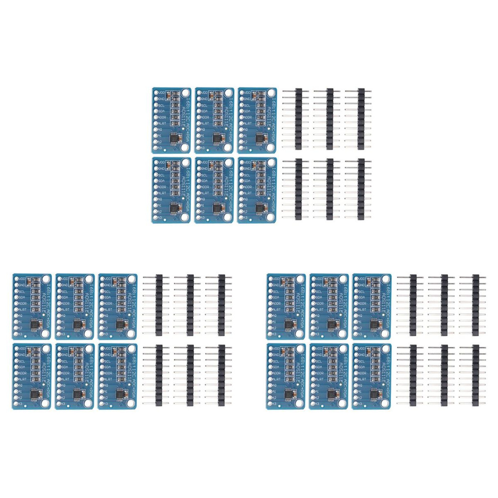 18 шт. ADS1115 аналого-цифровой преобразователь, 16-битный модуль АЦП ...