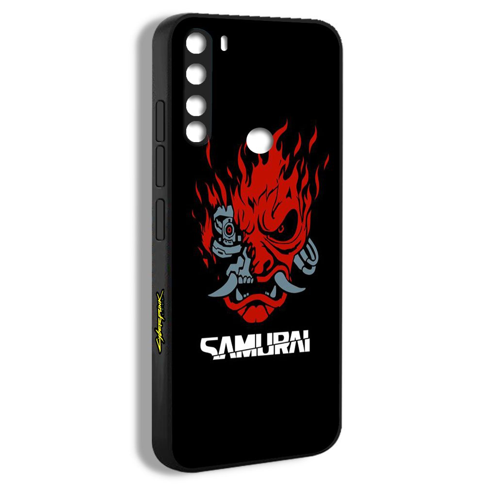 чехол для смартфона Подходит для Xiaomi Redmi Note 8 Логотип самурая  Cyberpunk 2077 MBF17 - купить с доставкой по выгодным ценам в  интернет-магазине OZON (1267465456)