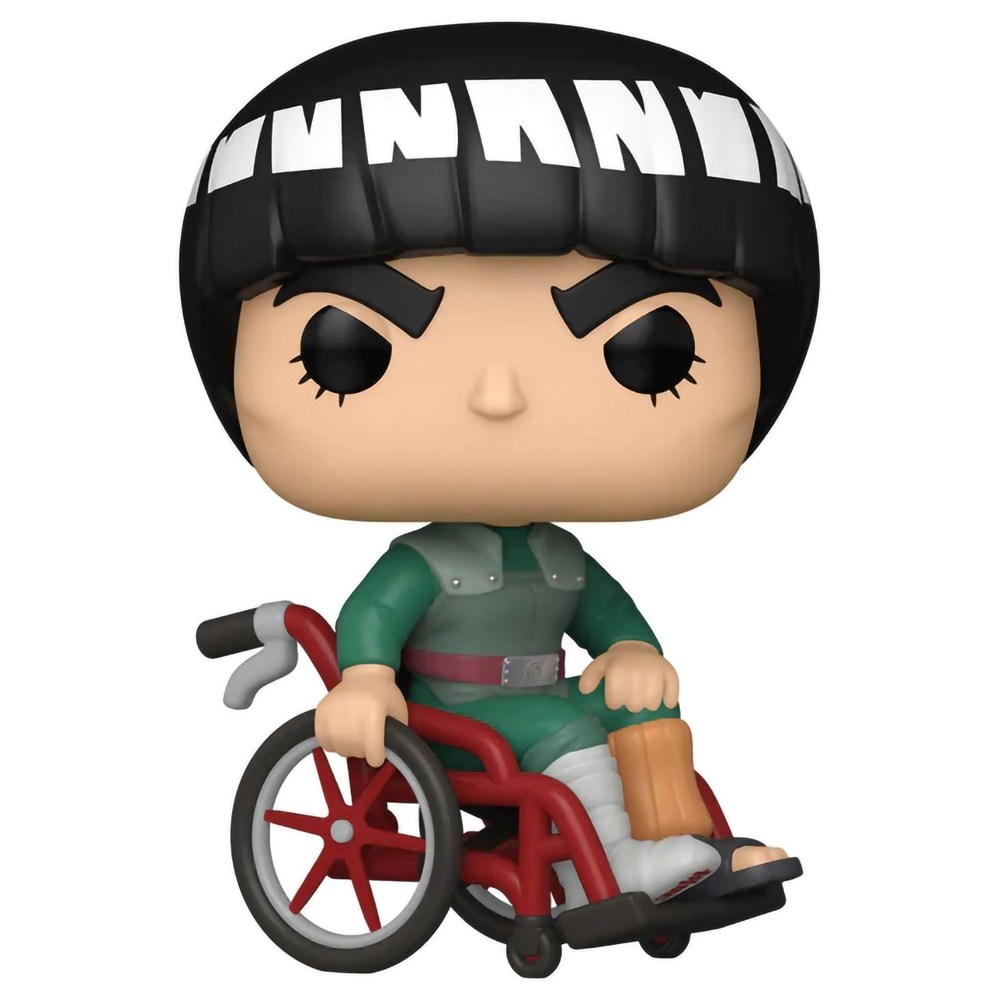 Фигурка Funko POP! Animation Naruto Shippuden Might Guy in Wheelchair  (Стикер FYE) Фанко Поп Наруто Майто Гай в инвалидной коляске