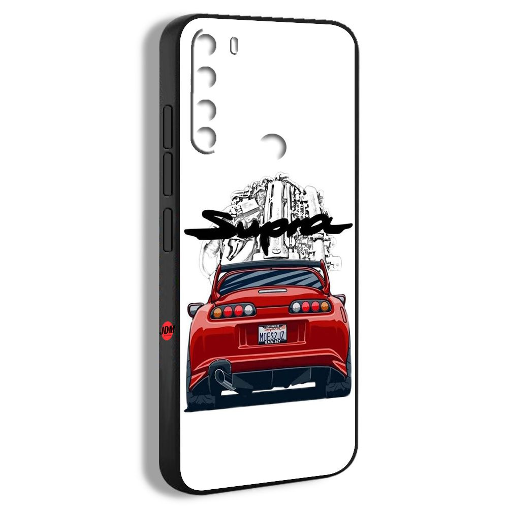 чехол для смартфона Подходит для Xiaomi Redmi Note 8 JDM Toyota Supra MK4  Аниме Искусство арт MTA06 - купить с доставкой по выгодным ценам в  интернет-магазине OZON (1292762586)