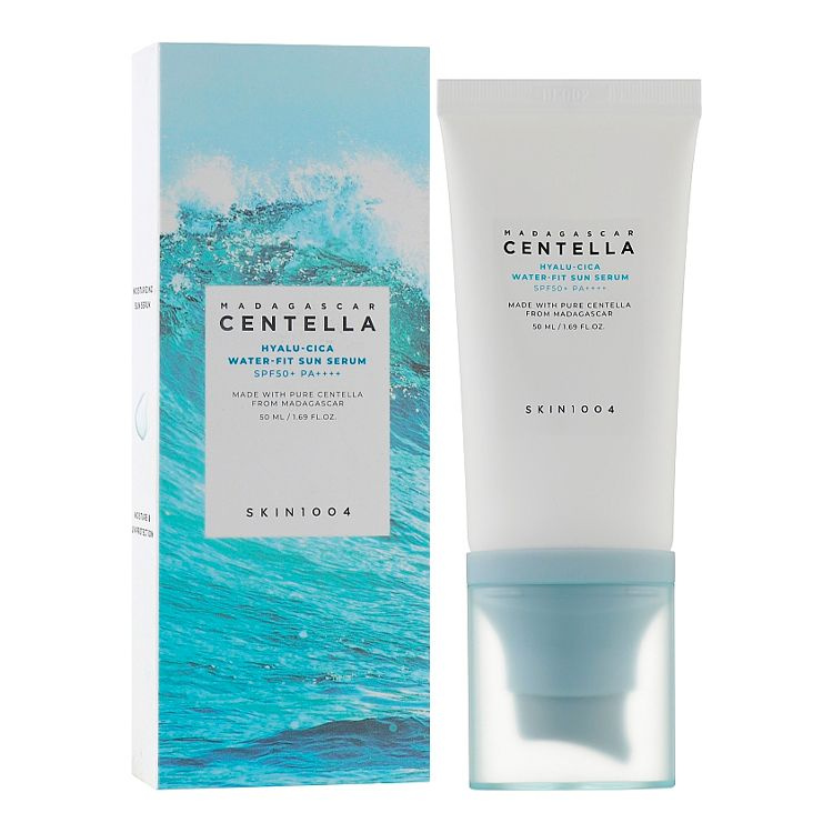 SKIN1004 Солнцезащитный крем сыворотка для лица spf 50 Madagascar ...