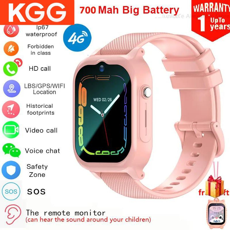 KGG Умные часы для детей /Детские часы/Умные детские часы/Smart watch/Умные часы для мальчика/GPS/SOS/Умные #1